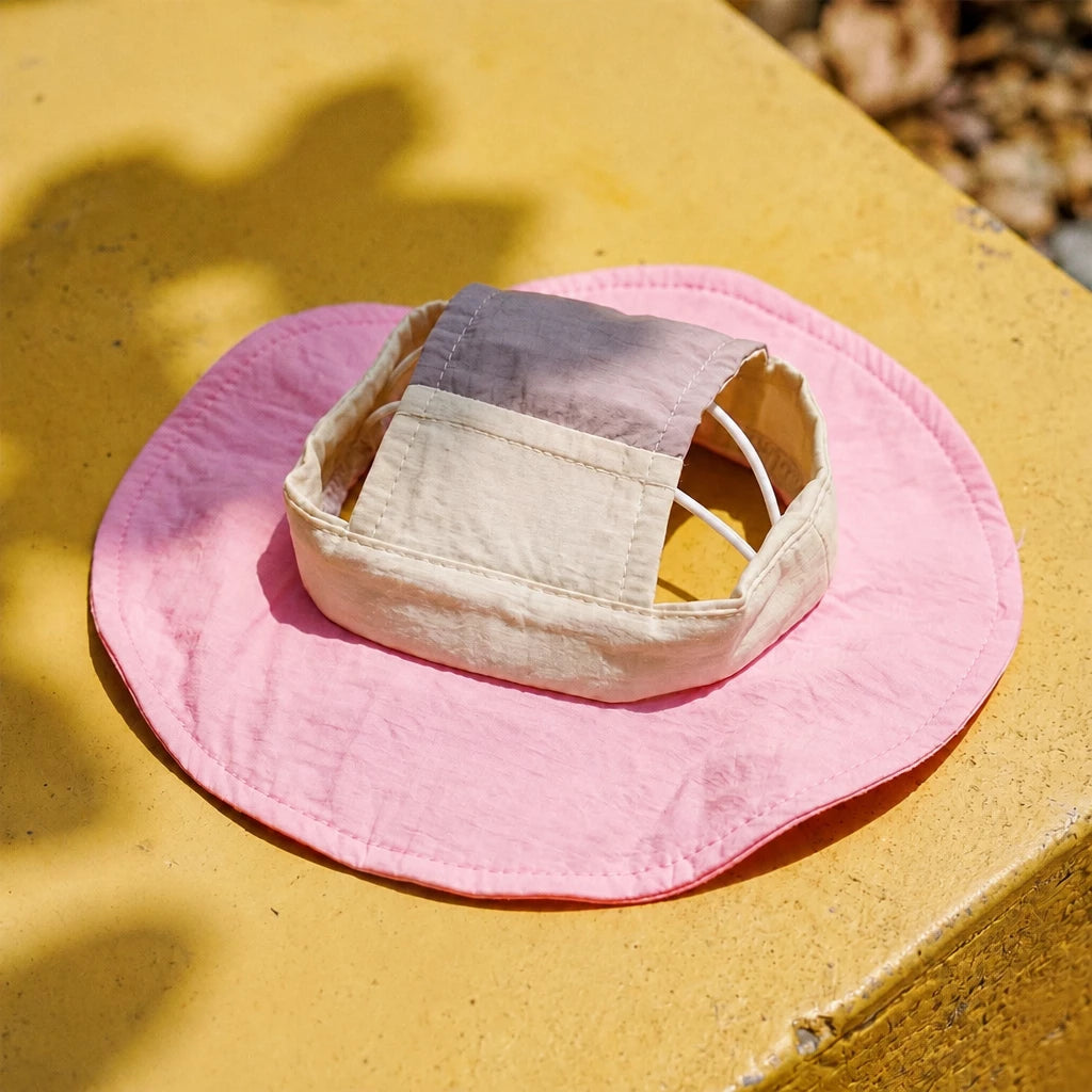 Adjustable Pet Bucket Hat for Dogs