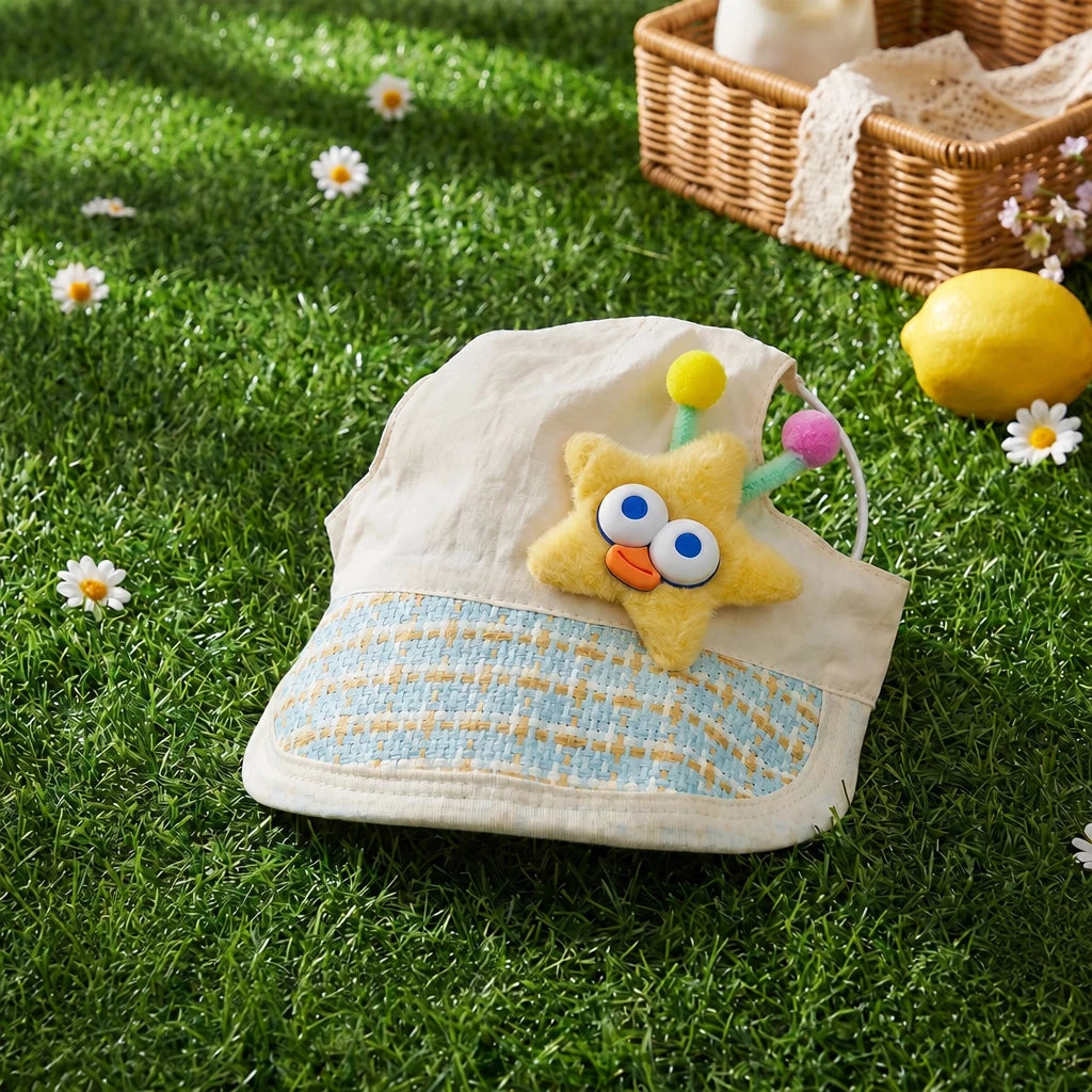 Adjustable Pet Bucket Hat for Dogs