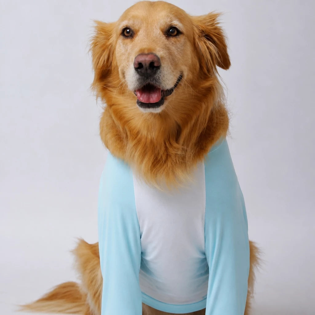 Lightweight Summer Dog Shirt for Medium to Large Breeds