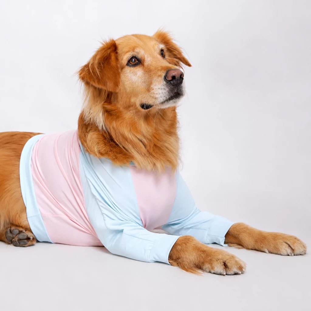 Lightweight Summer Dog Shirt for Medium to Large Breeds