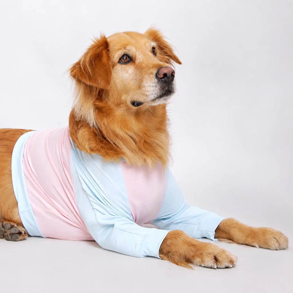 Lightweight Summer Dog Shirt for Medium to Large Breeds