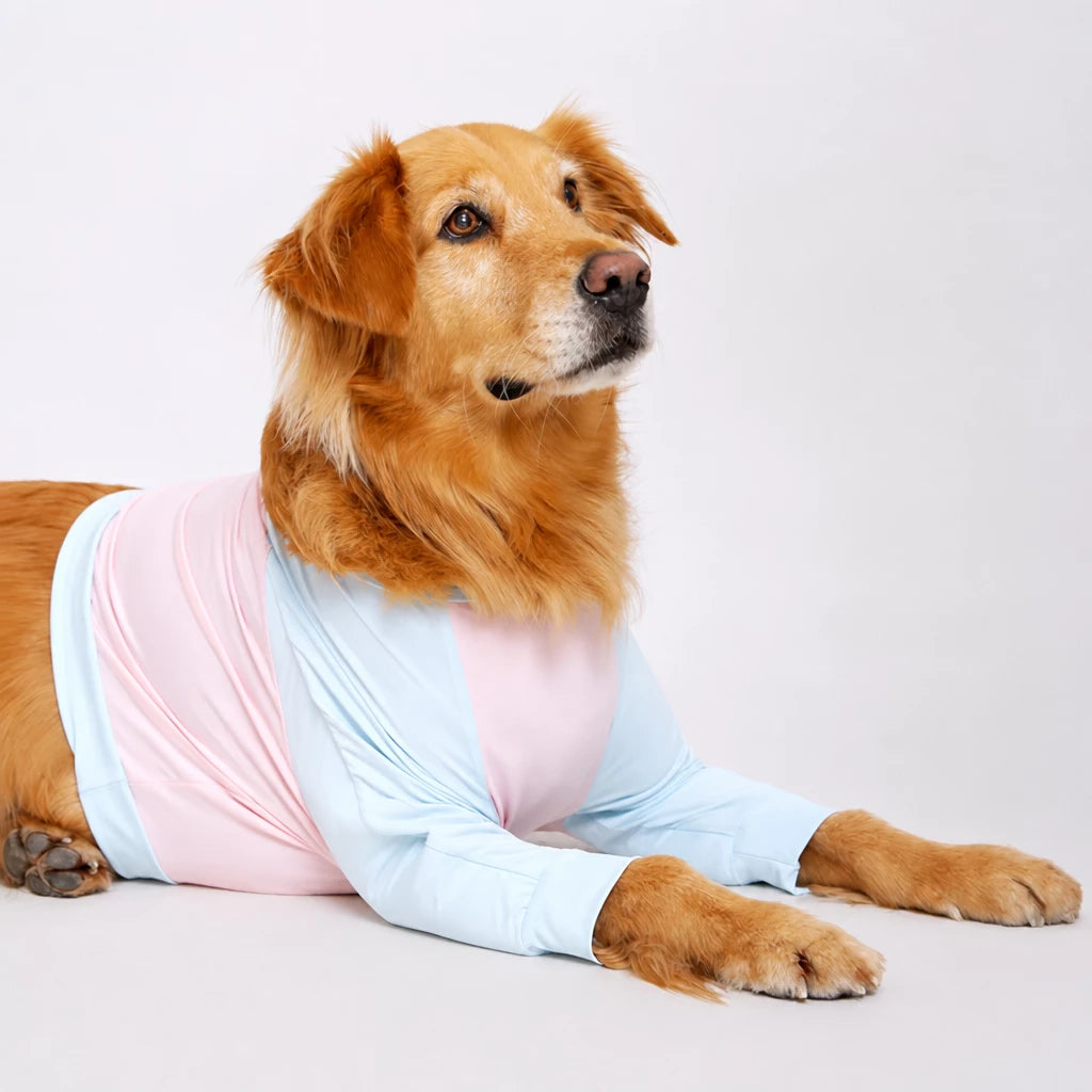 Lightweight Summer Dog Shirt for Medium to Large Breeds
