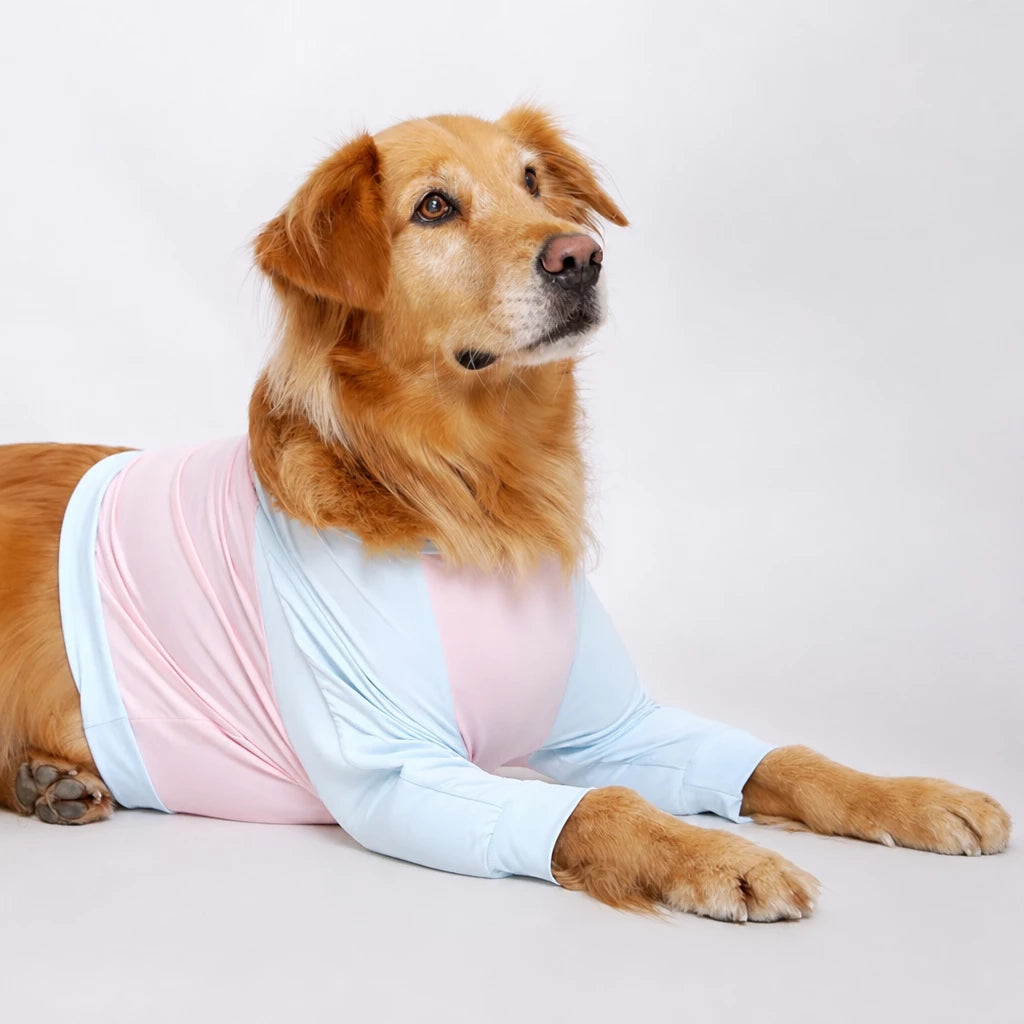 Lightweight Summer Dog Shirt for Medium to Large Breeds