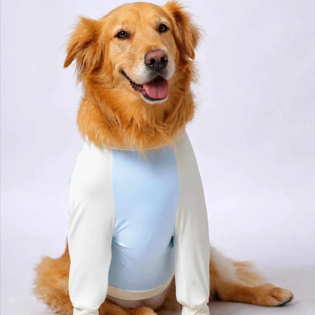 Lightweight Summer Dog Shirt for Medium to Large Breeds