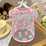 Daisy Mesh Pet Vest for Dogs and Cats