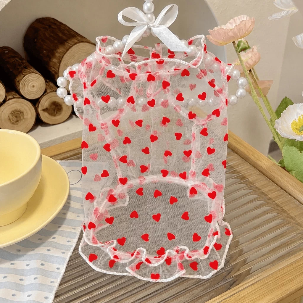 Daisy Mesh Pet Vest for Dogs and Cats