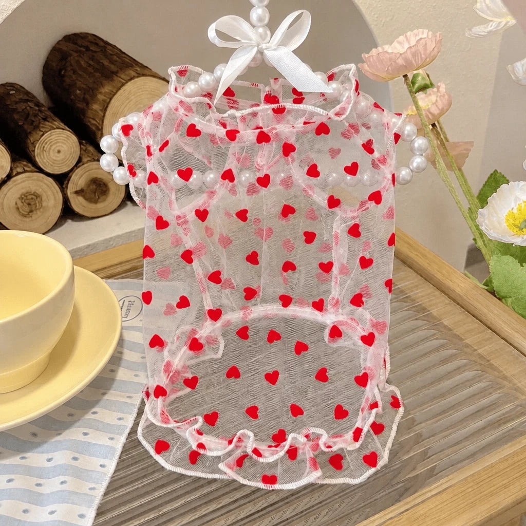 Daisy Mesh Pet Vest for Dogs and Cats