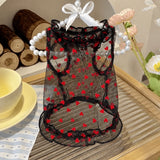 Daisy Mesh Pet Vest for Dogs and Cats