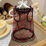 Daisy Mesh Pet Vest for Dogs and Cats