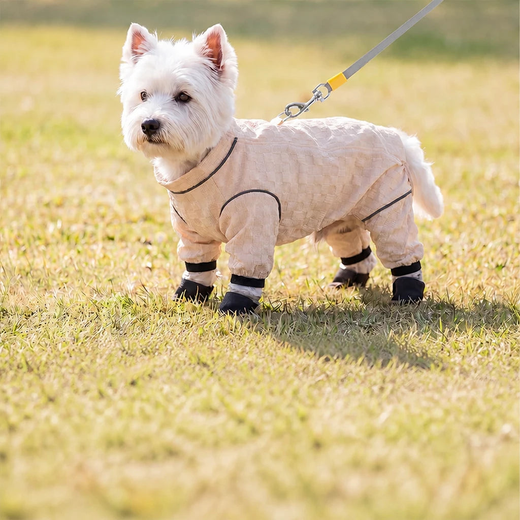 Lightweight Four-Leg Mesh Suit for Small Dogs