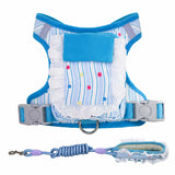 Vest-Style Harness and Leash Set for Small to Medium Dogs