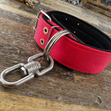 Heavy-Duty Nylon Dog Collar with Figure-8 Swivel Ring