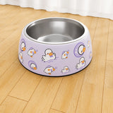 Tip-Resistant Stainless Steel Pet Bowl for Dogs and Cats