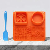 Silicone Slow Feeder Lick Mat for Dogs & Cats