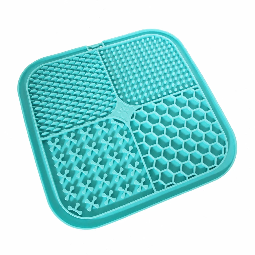 Silicone Slow Feeder Lick Mat for Dogs & Cats