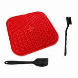 Silicone Slow Feeder Lick Mat for Dogs & Cats