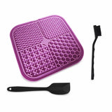 Silicone Slow Feeder Lick Mat for Dogs & Cats