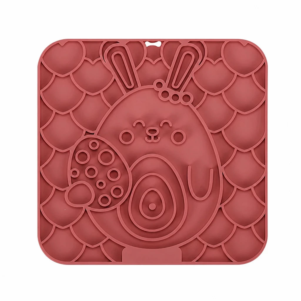 Silicone Slow Feeder Lick Mat for Dogs & Cats