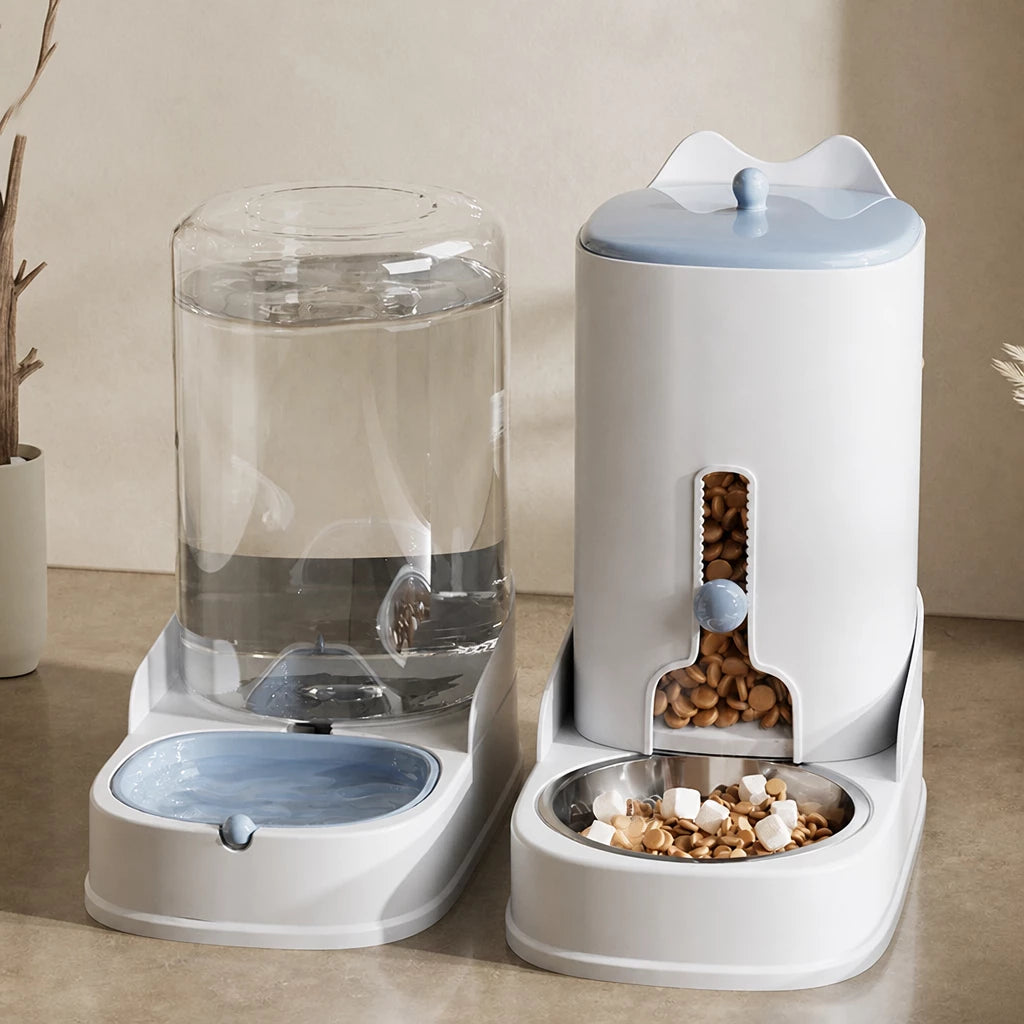 Automatic Pet Feeder & Water Dispenser