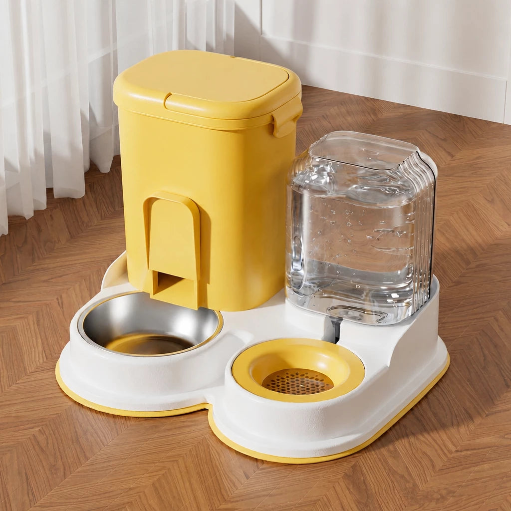 Non-Electric Pet Water Dispenser for Cats & Dogs