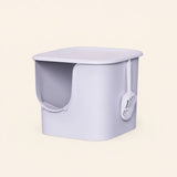 Large Semi-Enclosed Cat Litter Box