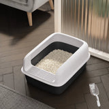 Enclosed Cat Litter Box with Scoop
