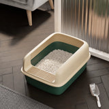 Enclosed Cat Litter Box with Scoop