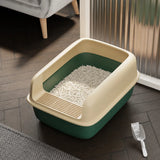 Enclosed Cat Litter Box with Scoop