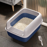 Enclosed Cat Litter Box with Scoop
