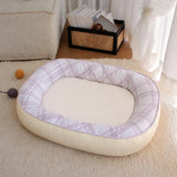 All-Season Washable Pet Bed for Small Dogs & Cats