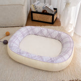All-Season Washable Pet Bed for Small Dogs & Cats