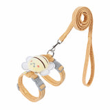 Adjustable Pet Harness and Leash Set for Cats and Small Dogs