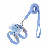 Adjustable Pet Harness and Leash Set for Cats and Small Dogs