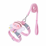 Adjustable Pet Harness and Leash Set for Cats and Small Dogs