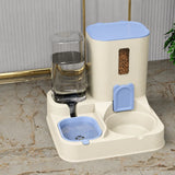 Two-Bowl Pet Feeding Set for Cats and Dogs