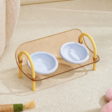 Pet Slow Feeder Bowl with Wide Opening