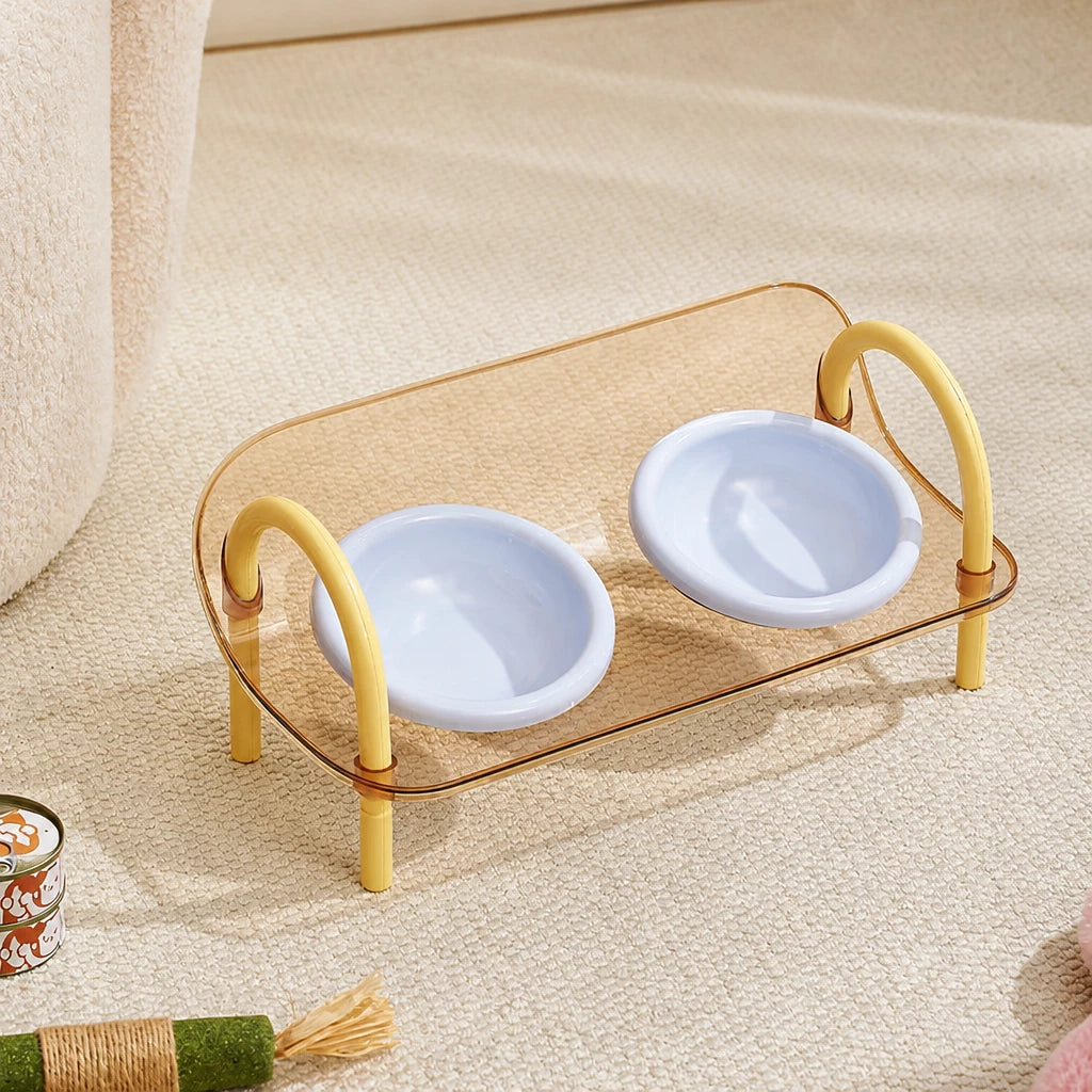 Pet Slow Feeder Bowl with Wide Opening