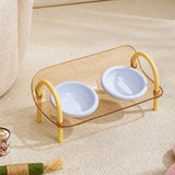 Pet Slow Feeder Bowl with Wide Opening