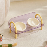 Pet Slow Feeder Bowl with Wide Opening