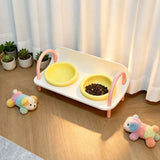 Pet Slow Feeder Bowl with Wide Opening
