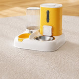 Automatic Pet Feeder with Dual Food and Water Bowls