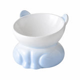 Elevated Ceramic Cat Bowl