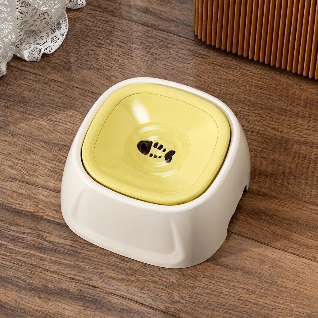 Floating Plastic Water Bowl for Dogs and Cats