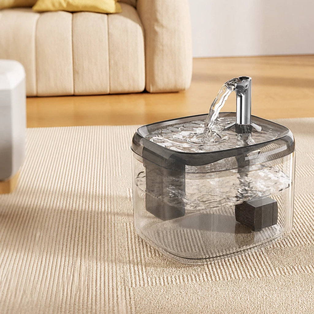 Automatic Pet Water Fountain with Circulating Water, 1.5 L