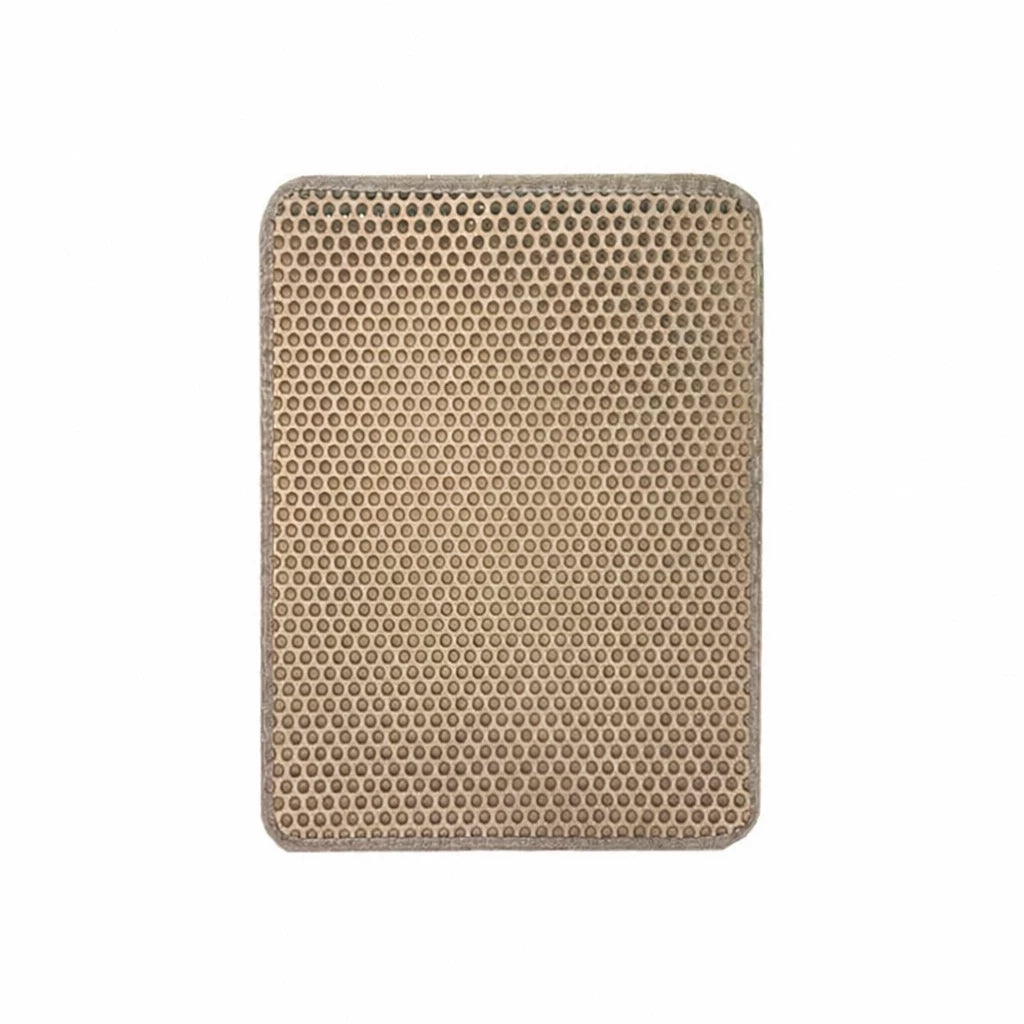 Double-Layer Cat Litter Mat with Cut-to-Fit Design