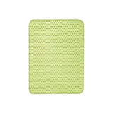 Double-Layer Cat Litter Mat with Cut-to-Fit Design