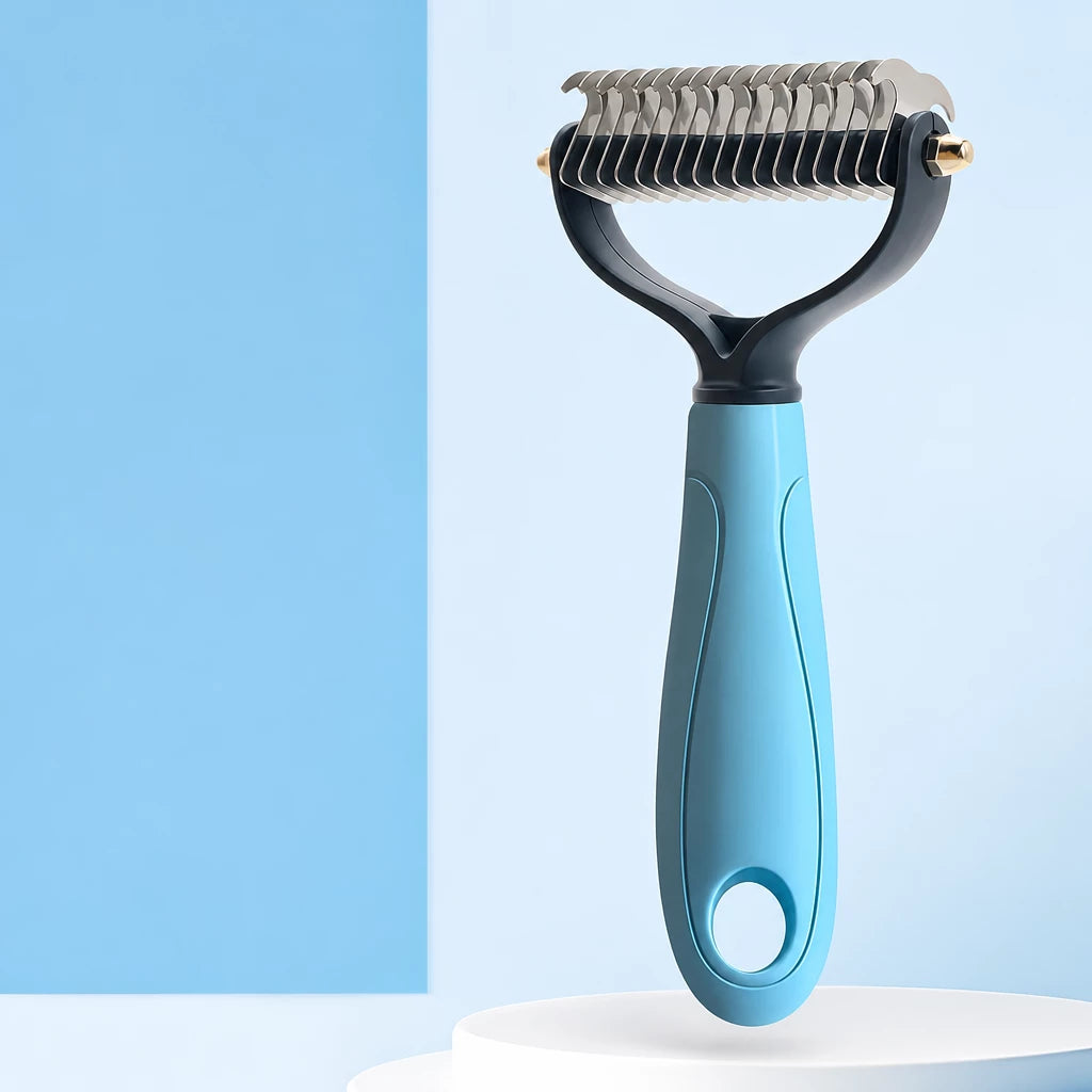 Dog & Cat Grooming Comb for Loose Hair and Tangles