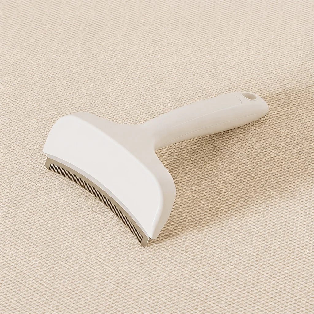 Curved Pet Deshedding Comb for Cats and Dogs
