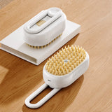 Rechargeable Spray Grooming Brush for Cats and Dogs