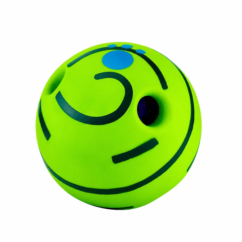Interactive Squeaky Ball Dog Toy